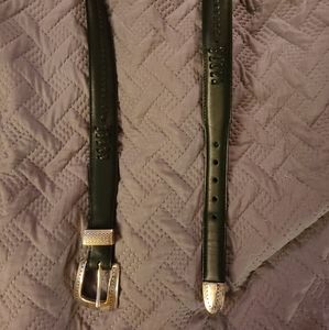 Men's handmade leather belt